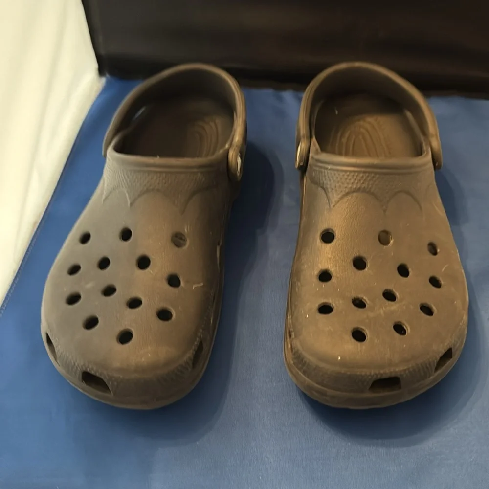 Black‎ Crocs Clogs Men 8-9